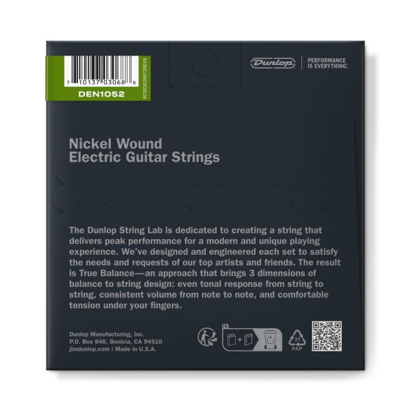 Фото 2 - Dunlop 10-52 Nickel Wound Medium/Heavy DEN1052.