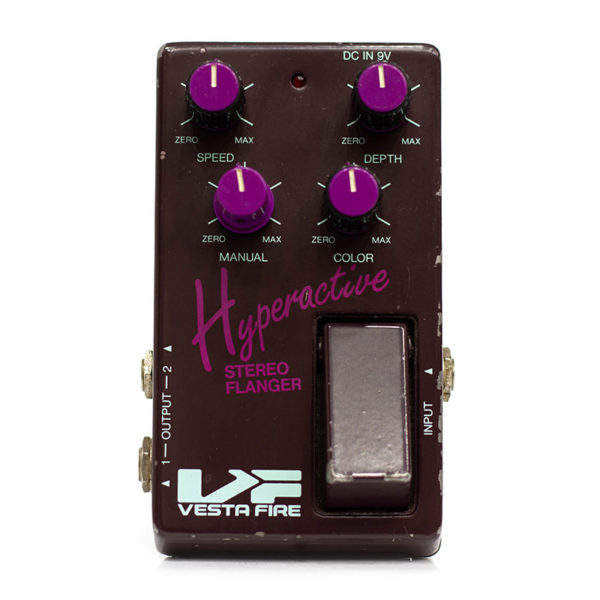Фото 1 - Vesta Fire Hyperactive Stereo Flanger Japan (used).