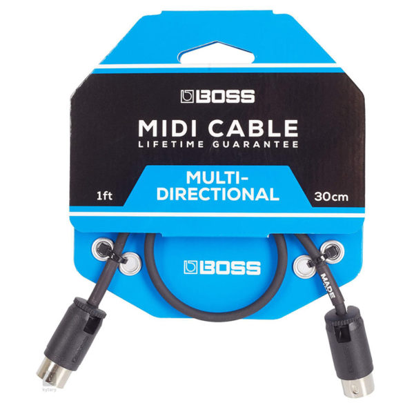 Фото 1 - Midi-кабель Boss BMIDI-PB1 30 см.