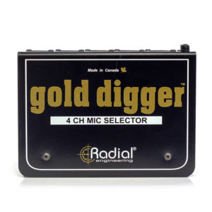 Фото 11 - Radial MS4 Gold Digger Селектор микрофонного сигнала (used).