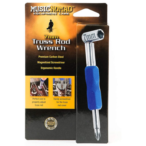 Фото 1 - MusicNomad MN233 Premium Truss Rod Wrench ключ для гитарного анкера 7 мм.
