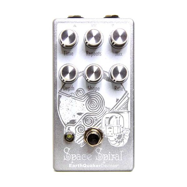 Фото 1 - EarthQuaker Devices (EQD) Space Spiral Delay (used).