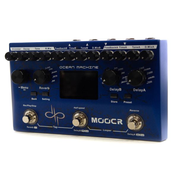 Фото 2 - Mooer TDL3 Ocean Machine Devin Townsend Signature Dual Delay, Reverb and Looper unit (used).
