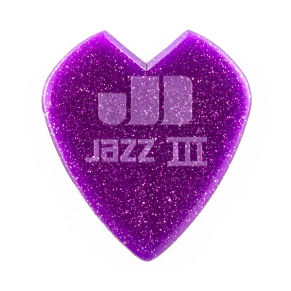 Фото 2 - Dunlop 47RKH3NPS Kirk Hammett Nylon Jazz III Purple Sparkle.