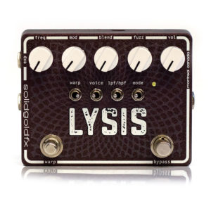 Фото 11 - SolidGoldFX Lysis Octave-Down Fuzz Modulator (used).