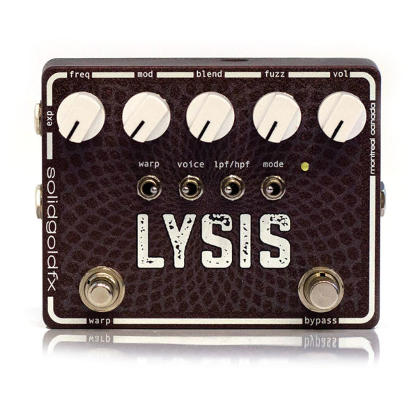 Фото 1 - SolidGoldFX Lysis Octave-Down Fuzz Modulator (used).