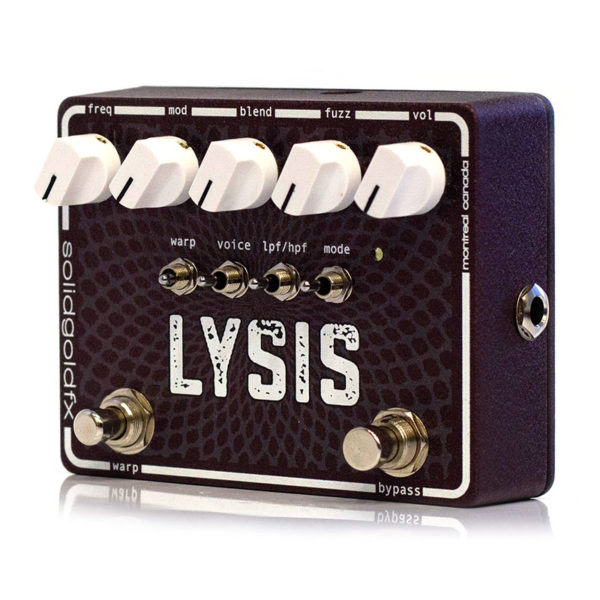 Фото 2 - SolidGoldFX Lysis Octave-Down Fuzz Modulator (used).