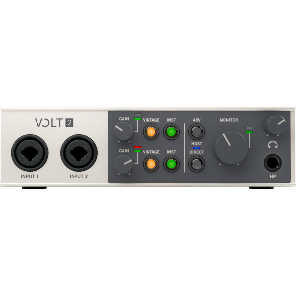 Фото 2 - Universal Audio Volt 2 Studio Pack USB аудиоинтерфейс.
