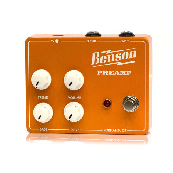 Фото 1 - Benson Amps Preamp Orange Custom Overdrive/Distortion (used).