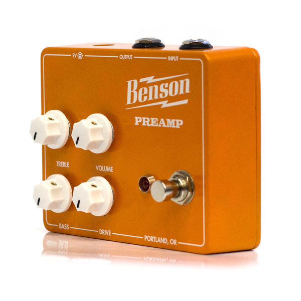 Фото 2 - Benson Amps Preamp Orange Custom Overdrive/Distortion (used).