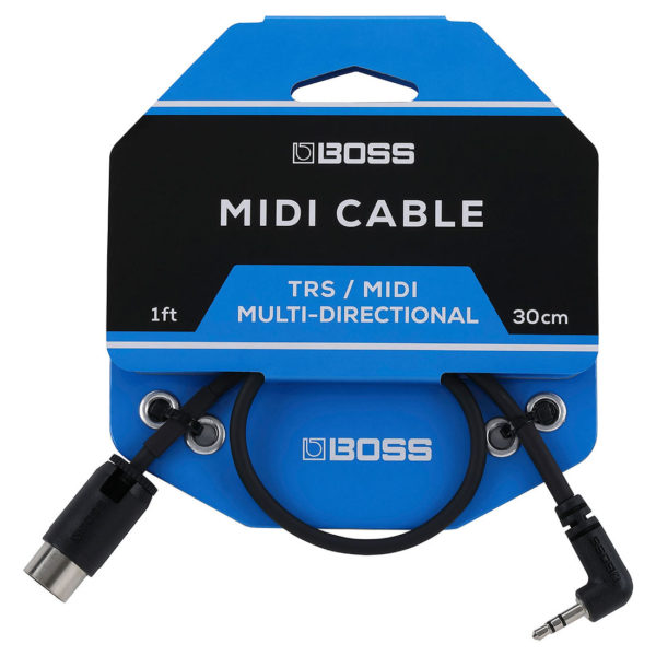Фото 1 - TRS/Midi-кабель Boss BMIDI-1-35 - 30 см.