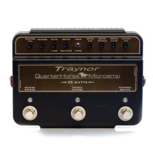 Фото 11 - Traynor DH25H Quarter Horse Microamp 25-Watt Stompbox Guitar Amplifier (used).