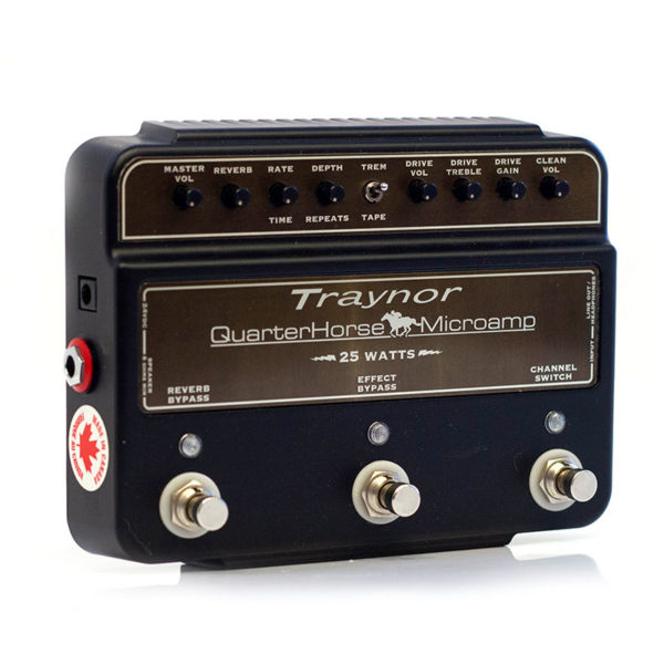 Фото 4 - Traynor DH25H Quarter Horse Microamp 25-Watt Stompbox Guitar Amplifier (used).