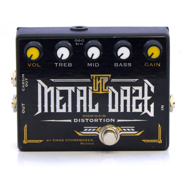 Фото 1 - Chas Stompboxes Metal Daze Distortion (used).