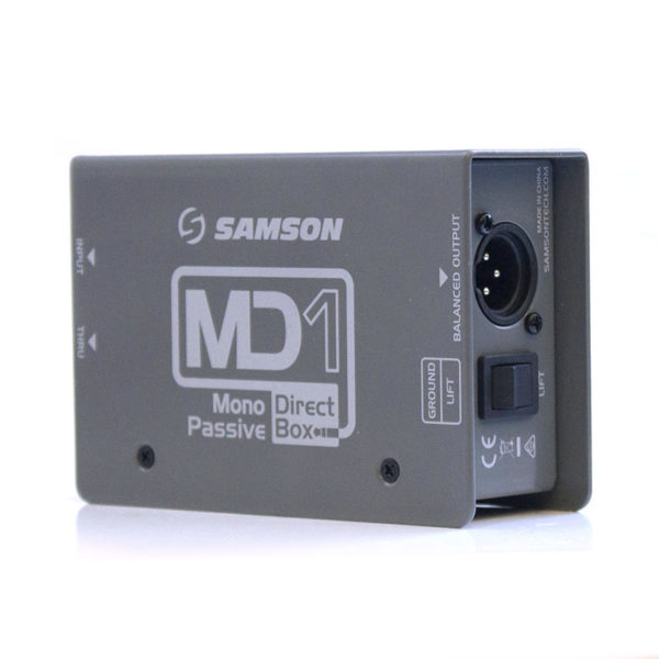 Фото 2 - Samson MD1 Mono Passive Direct Box (used).