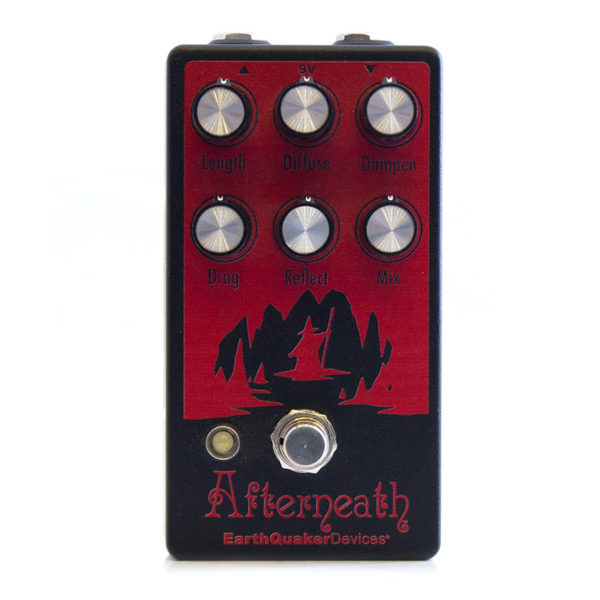 Фото 1 - EarthQuaker Devices Afterneath V2 (Red on Black) (used).