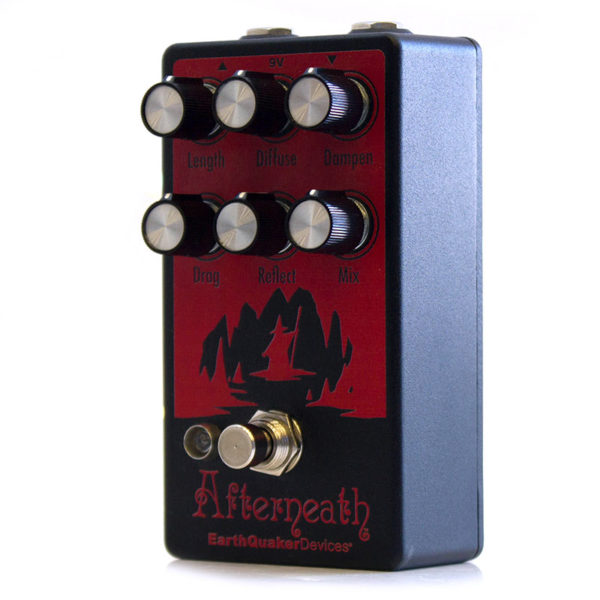 Фото 2 - EarthQuaker Devices Afterneath V2 (Red on Black) (used).