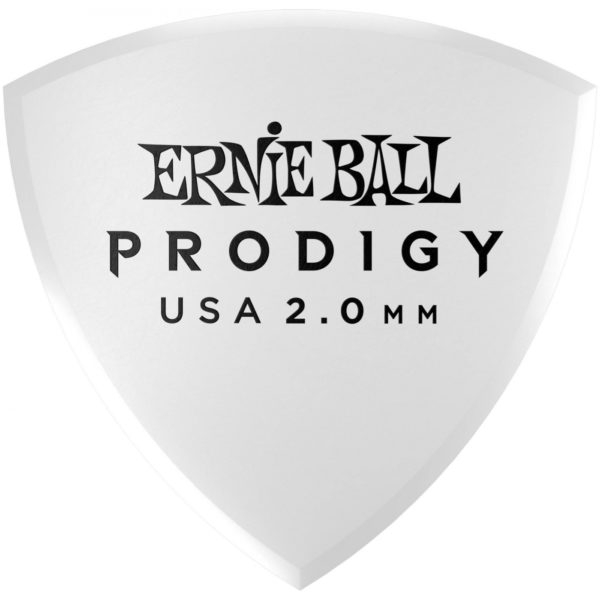 Фото 1 - Ernie Ball 9338 Prodigy Large Shield White 2 мм.