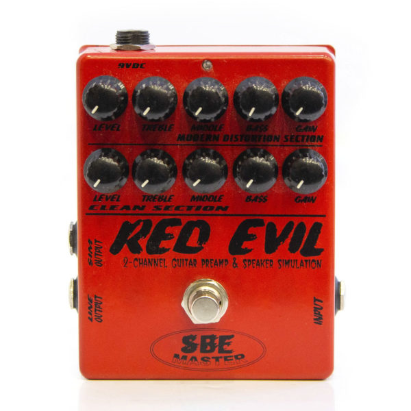 Фото 1 - SBE Master Red Evil Preamp (used).