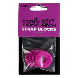 Фото 9 - Стреплоки Ernie Ball 5618 Strap Blocks Фиолетовые.