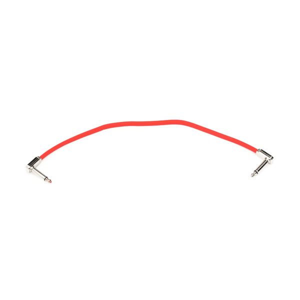 Фото 1 - Ernie Ball Flat Ribbon Patch Cable 30 см Single Red.