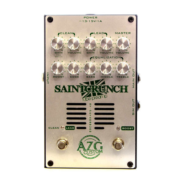 Фото 1 - AZG Custom Saint Crunch Tube Guitar Preamp (used).