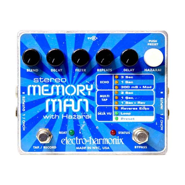 Фото 1 - Electro-Harmonix (EHX) Stereo Memory Man With Hazarai Delay (used).