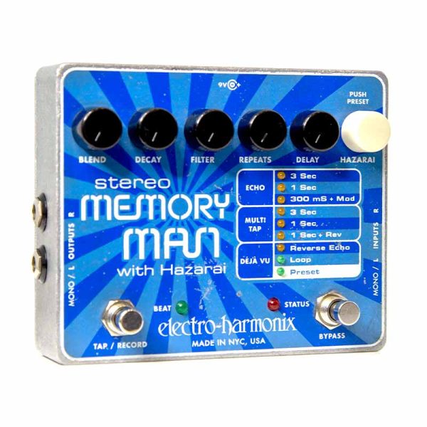 Фото 3 - Electro-Harmonix (EHX) Stereo Memory Man With Hazarai Delay (used).