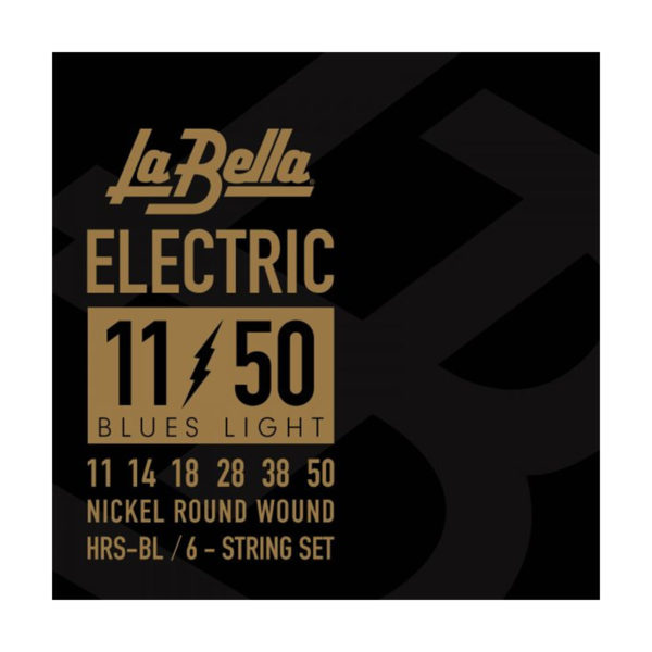 Фото 1 - La Bella 11-50 HRS-BL Hard Rockin Steel Blues Light.
