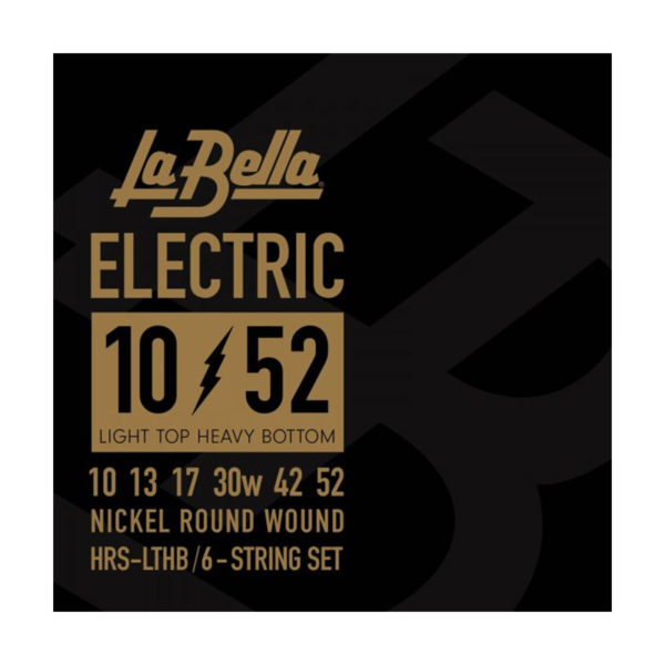 Фото 1 - La Bella 10-52 HRS-LTHB Hard Rockin Steel Light Top Heavy Bottom.