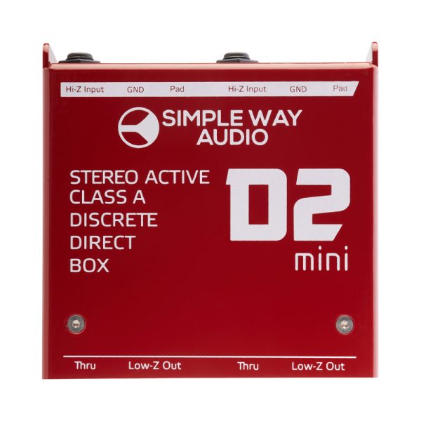 Фото 1 - Simpleway Audio D2mini Stereo Di-Box.