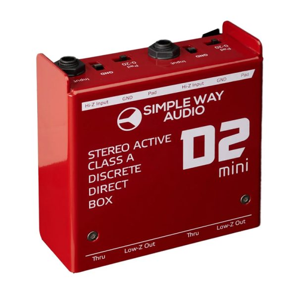 Фото 2 - Simpleway Audio D2mini Stereo Di-Box.