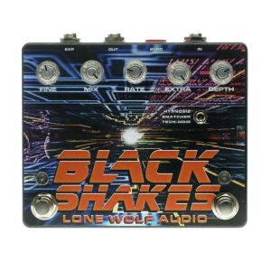 Фото 8 - Lone Wolf Audio Black Shakes Phaser/Sample Hold/Ring Mod (used).