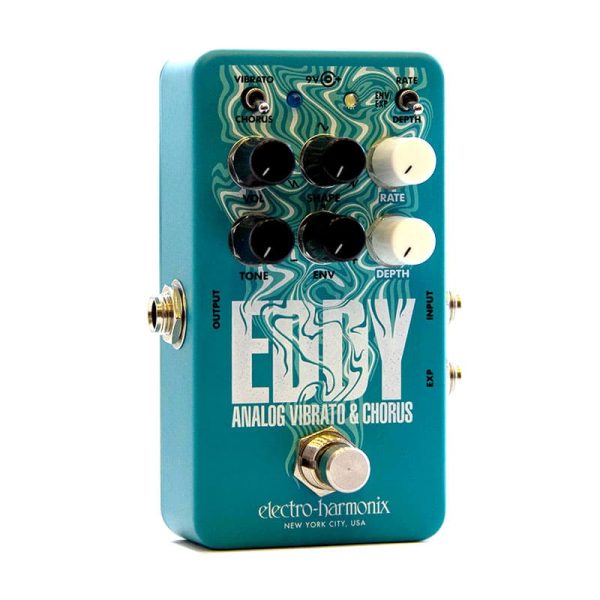 Фото 3 - Electro-Harmonix (EHX) EDDY Analog Vibrato & Chorus (used).