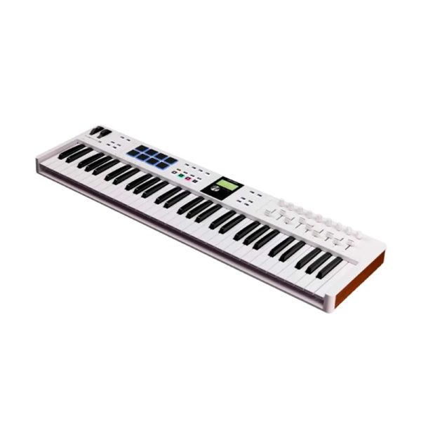 Фото 2 - Arturia KeyLab Essential 61 MK3 White MIDI Keyboard Controller.