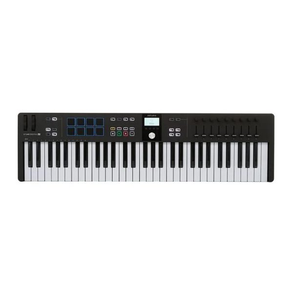 Фото 1 - Arturia KeyLab Essential 61 MK3 Black MIDI Keyboard Controller.