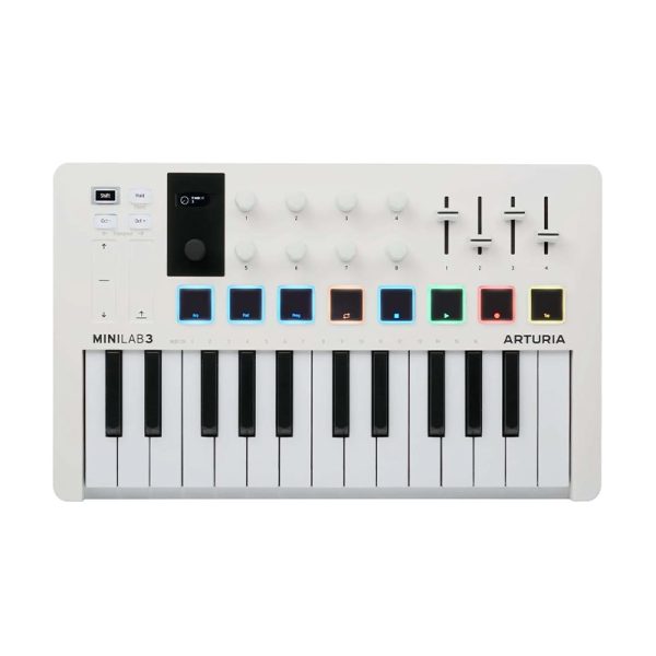 Фото 1 - Arturia MiniLab 3 MIDI Keyboard Controller.