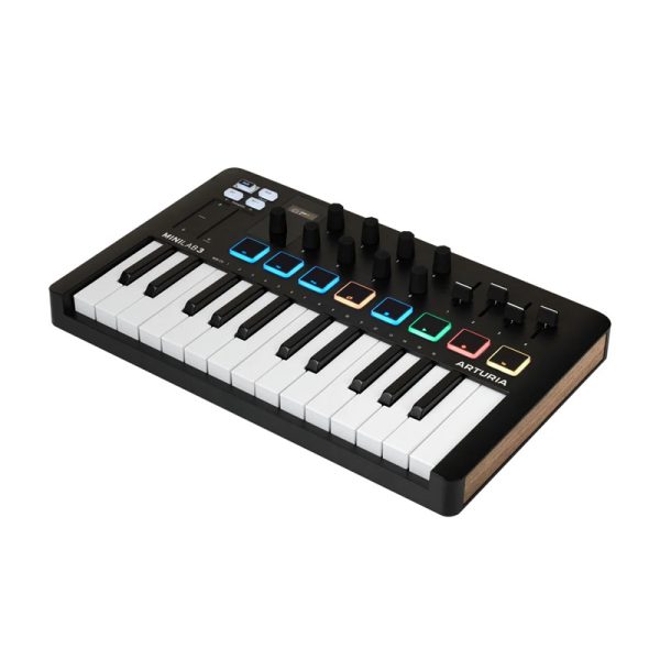 Фото 3 - Arturia MiniLab 3 Black Edition MIDI Keyboard Controller.