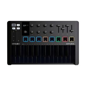 Фото 9 - Arturia MiniLab 3 Deep Black MIDI Keyboard Controller.
