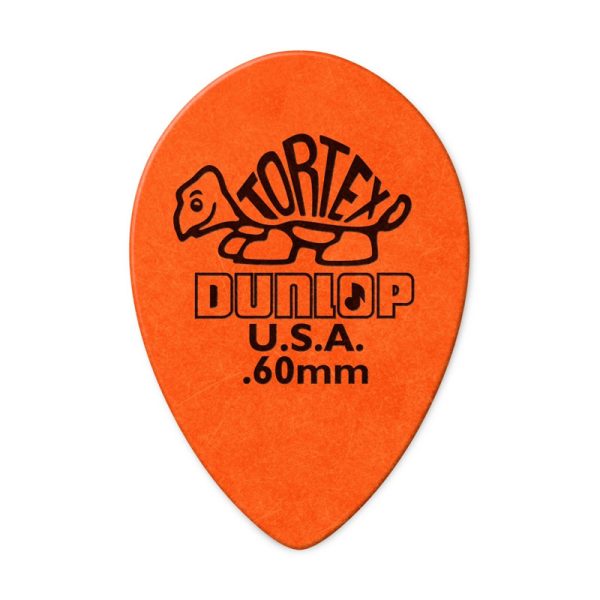 Фото 1 - Медиатор Dunlop 423R.60 Tortex Small Teardrop.
