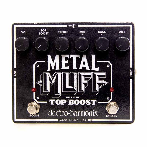 Фото 1 - Electro-Harmonix (EHX) Metal Muff With Top Boost (used).