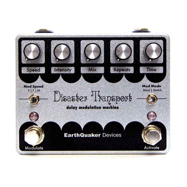 Фото 1 - EarthQuaker Devices (EQD) Disaster Transport Legacy Reissue Delay Modulation Machine (used).