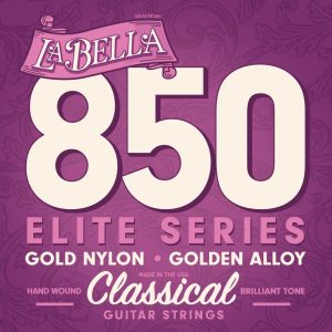 Фото 8 - La Bella 850 Elite Series Gold Nylon Golden Alloy 28-41.
