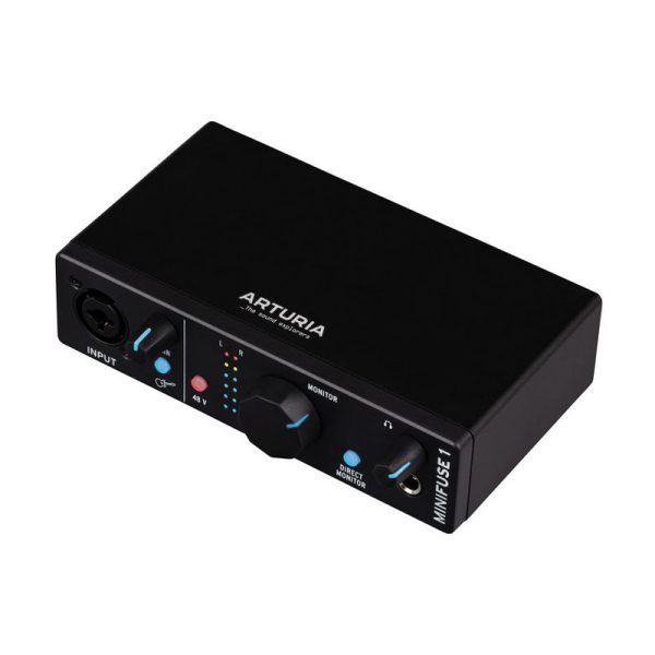 Фото 2 - Arturia MiniFuse 1 Black Audio Interface.