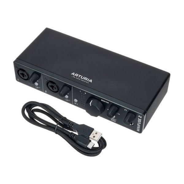 Фото 2 - Arturia MiniFuse Recording Pack Black.