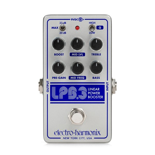 Фото 1 - Electro-Harmonix (EHX) LPB-3 Linear Power Booster & EQ.