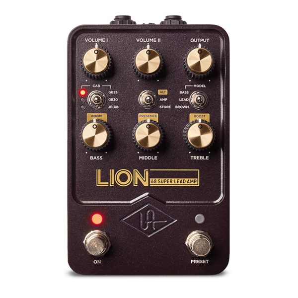 Фото 1 - Universal Audio (UAFX) Lion '68 Super Lead Amp.