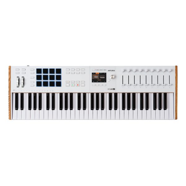 Фото 1 - Arturia KeyLab 61 MK3 White MIDI Keyboard Controller.