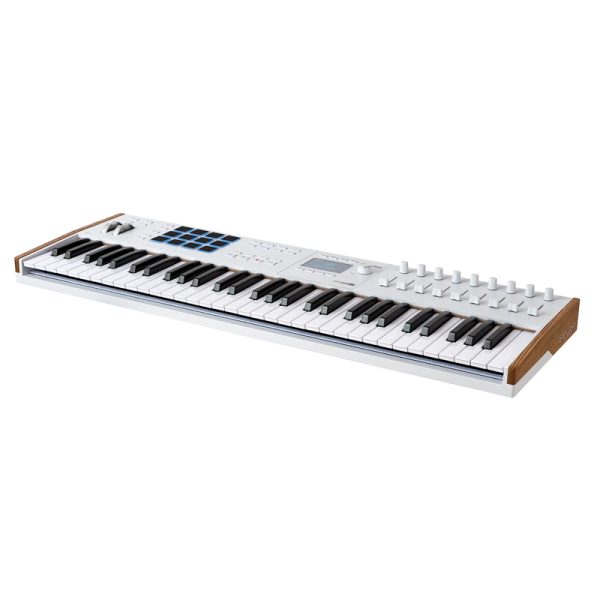 Фото 3 - Arturia KeyLab 61 MK3 White MIDI Keyboard Controller.