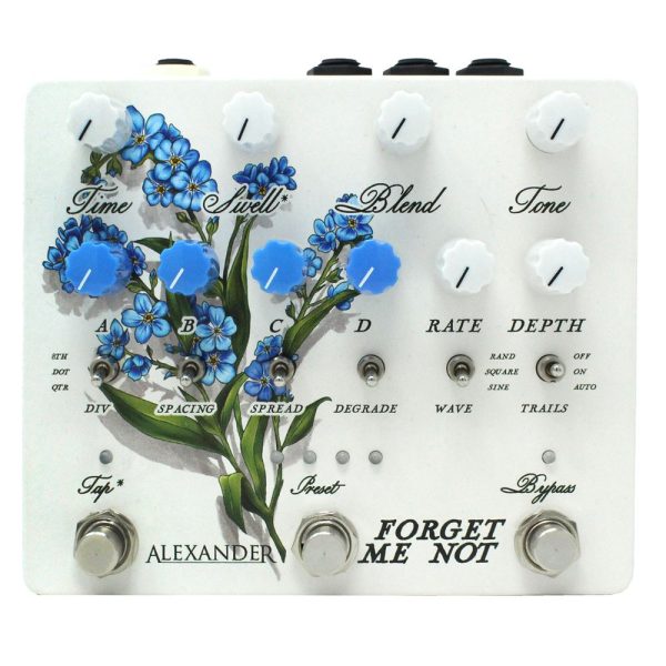 Фото 1 - Alexander Pedals Forget Me Not Digital Tape Echo Delay Emulator.